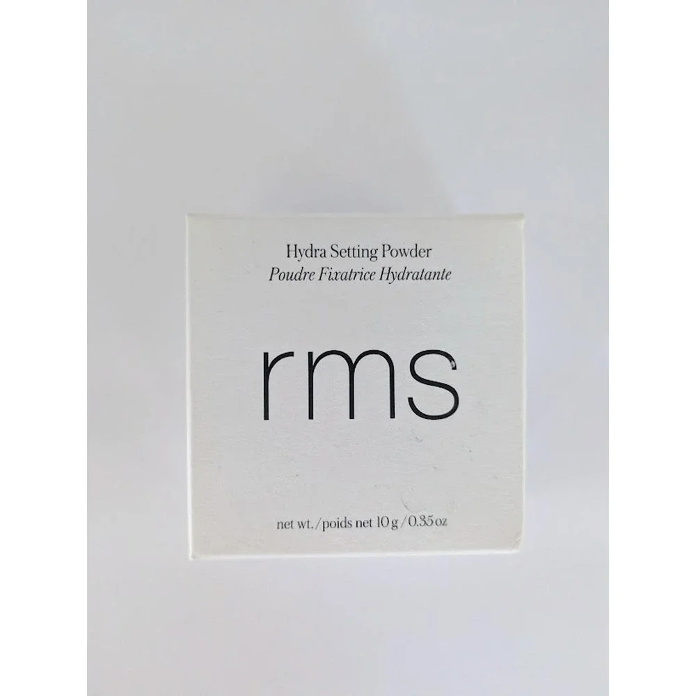 RMS Beauty Hydra Setting Powder - Medium - Talc-Free Hydrating Loose Powder 10g